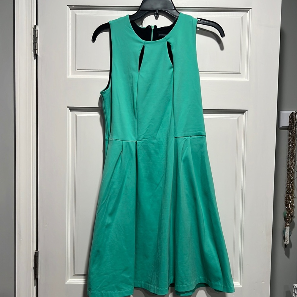 Cynthia Rowley size medium teal dress